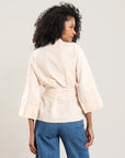 Hadia Wrap Top