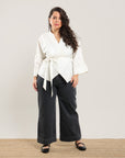 Hadia Wrap Top