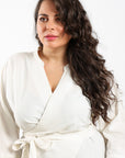Hadia Wrap Top