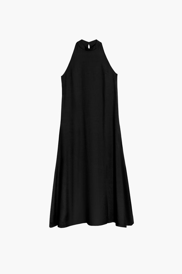 Tencel Halter Dress