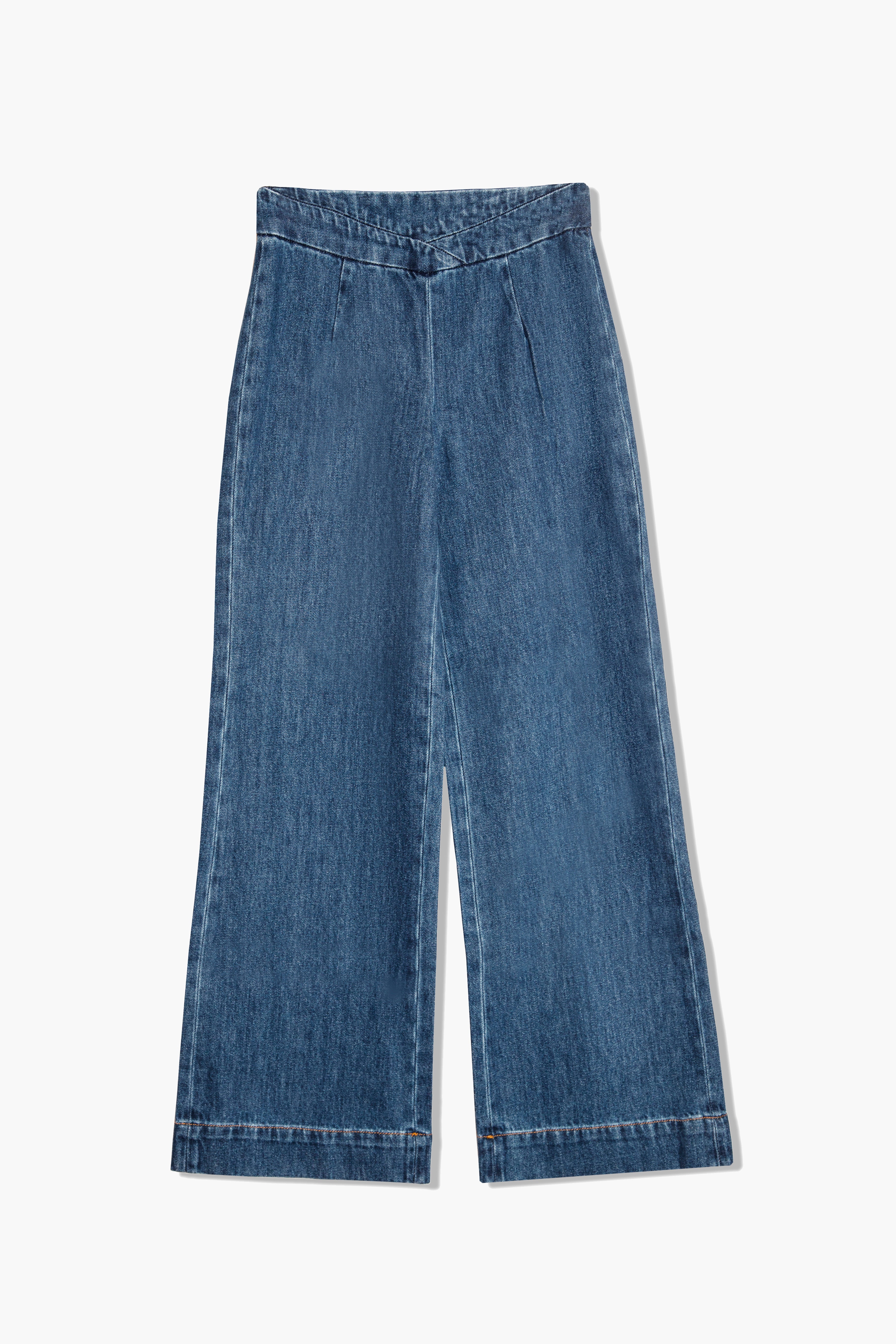 Cross Waist Wide Leg Trouser – Nazeerah