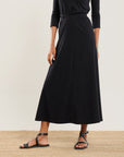 A Line Drape Skirt