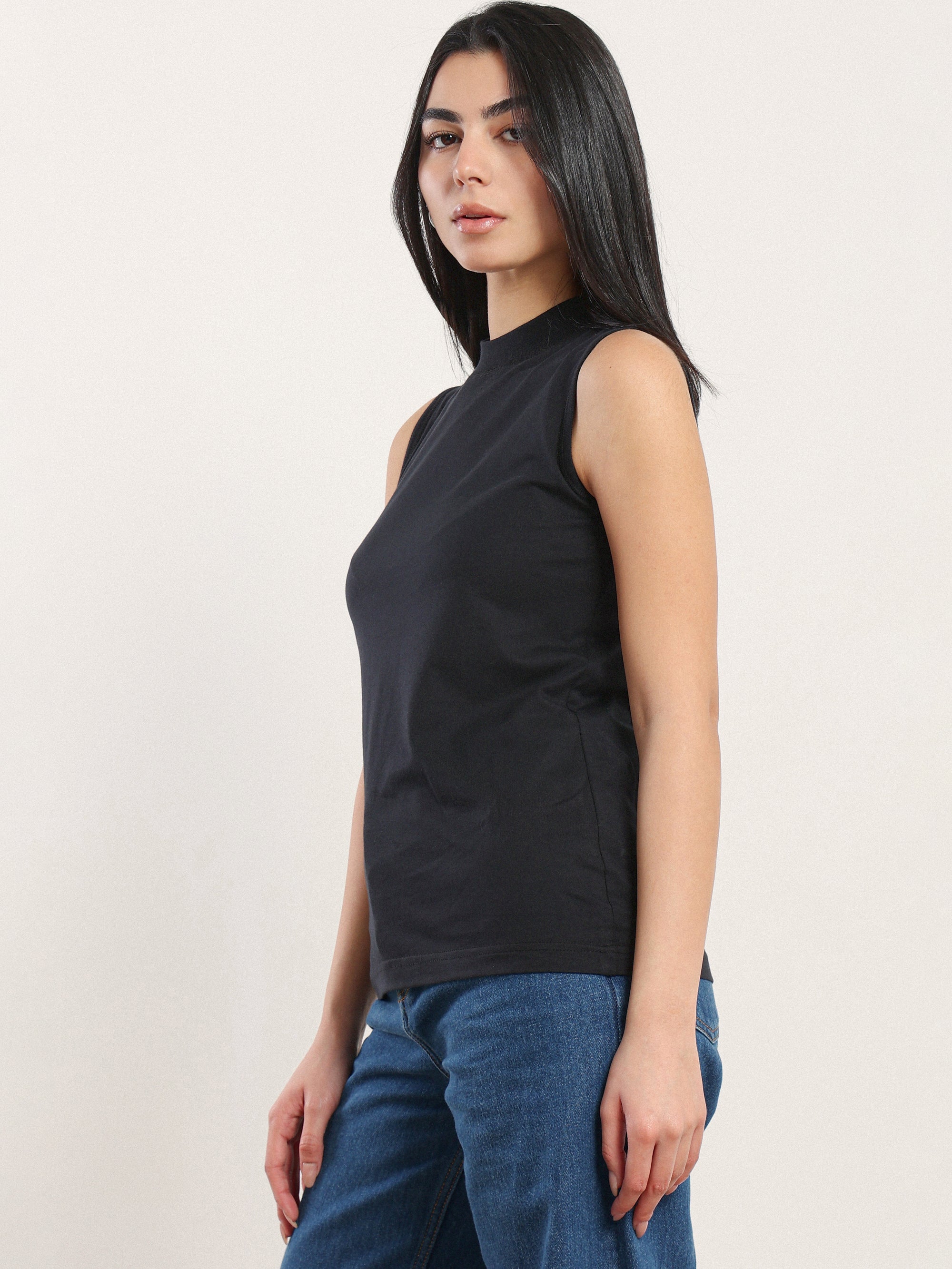 Mock Neck Tank