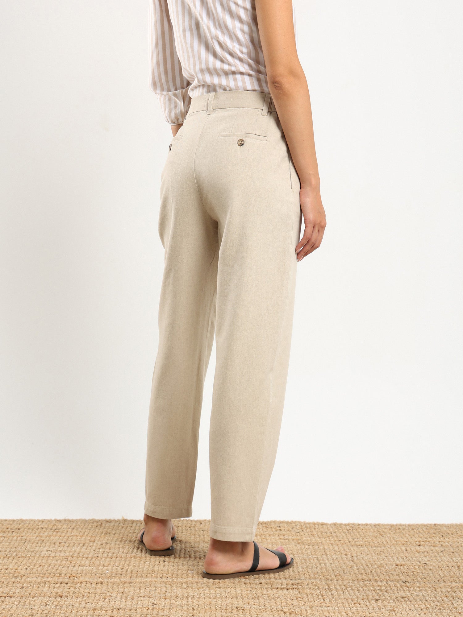 Pleated Trouser