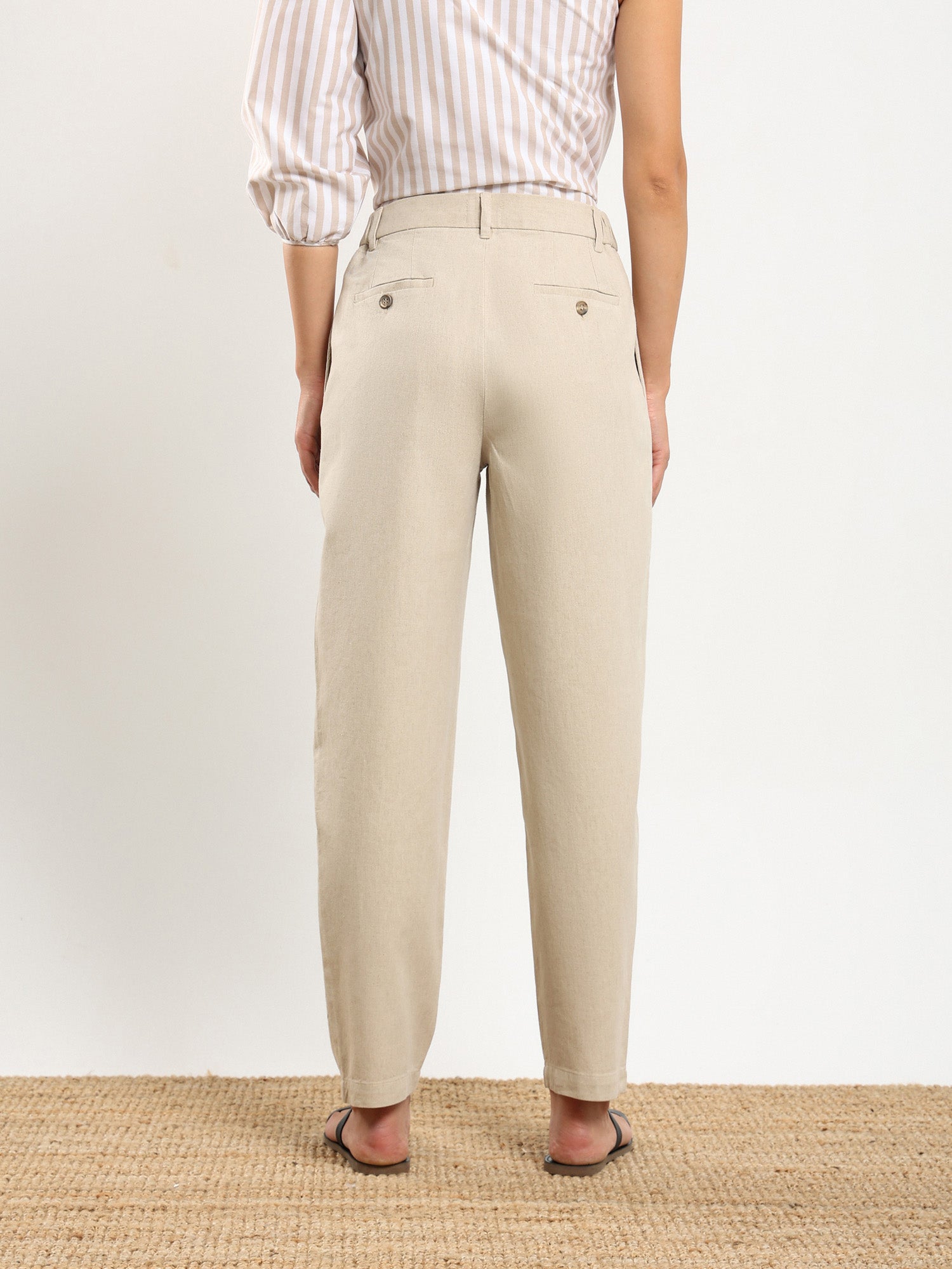 Pleated Trouser