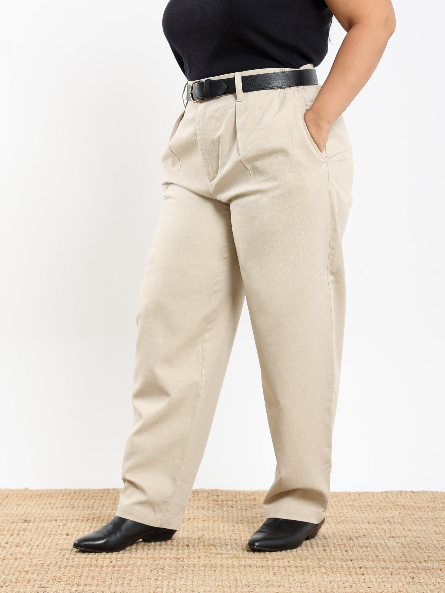 Pleated Trouser