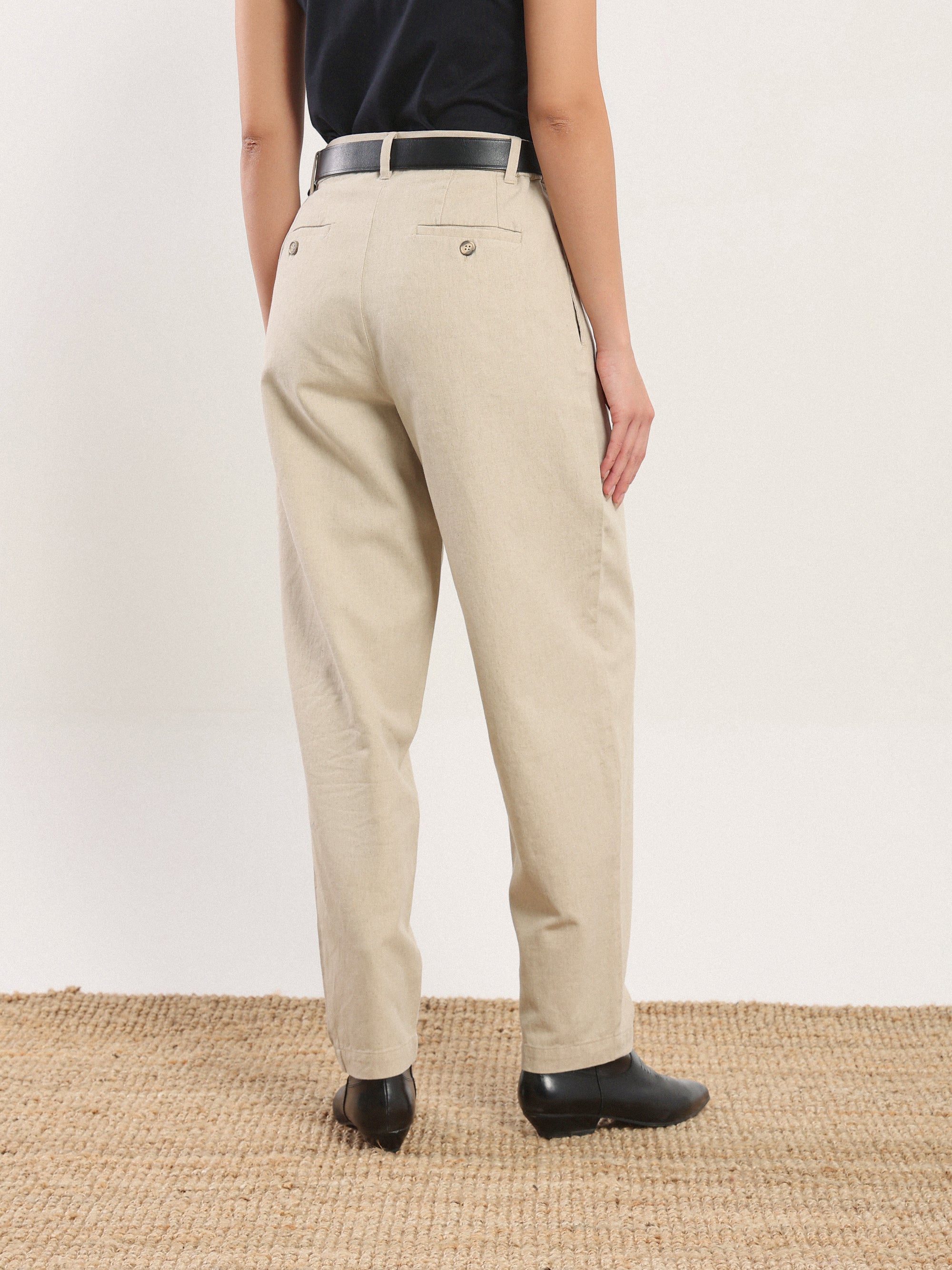 Pleated Trouser