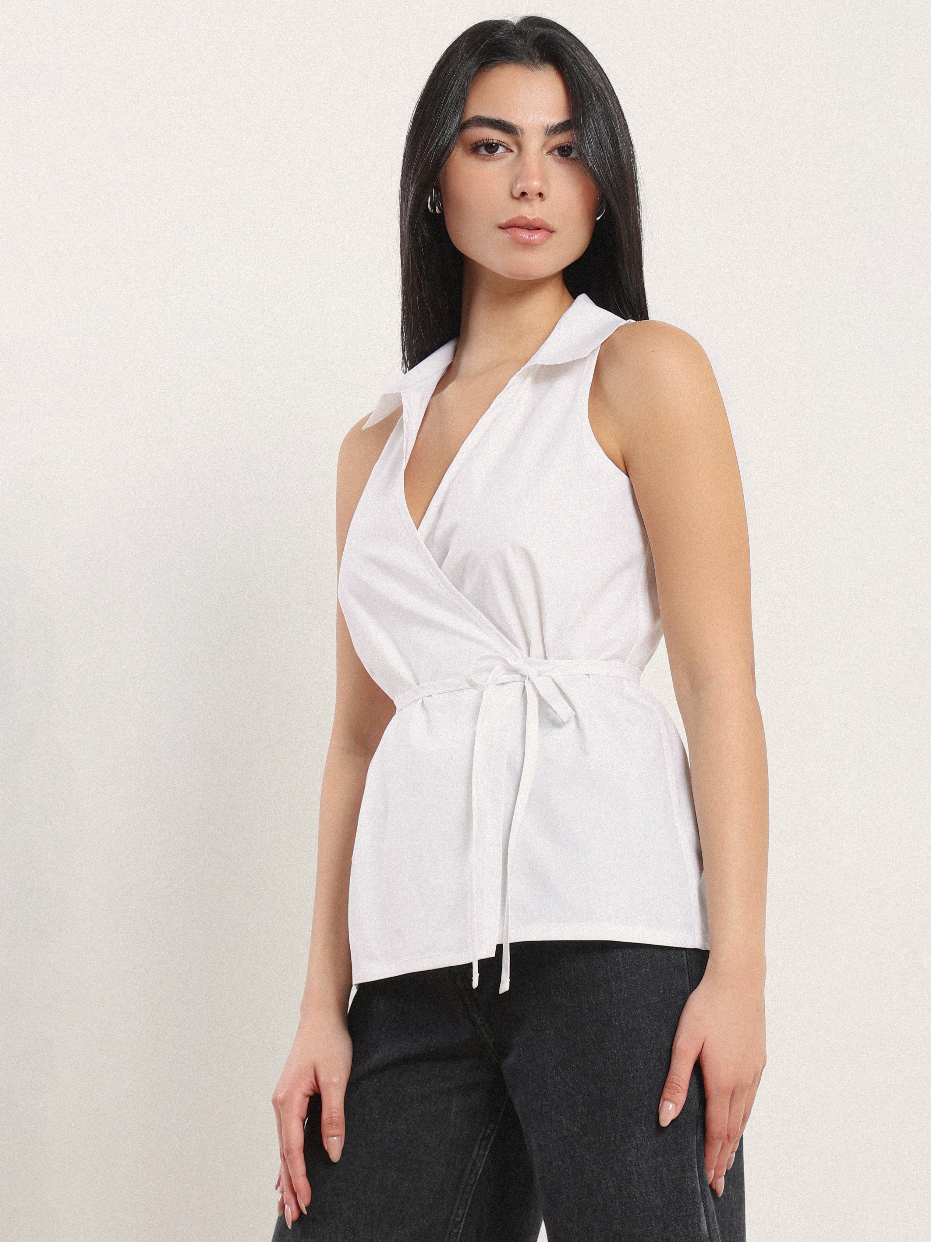 Sophie Wrap Top – Nazeerah