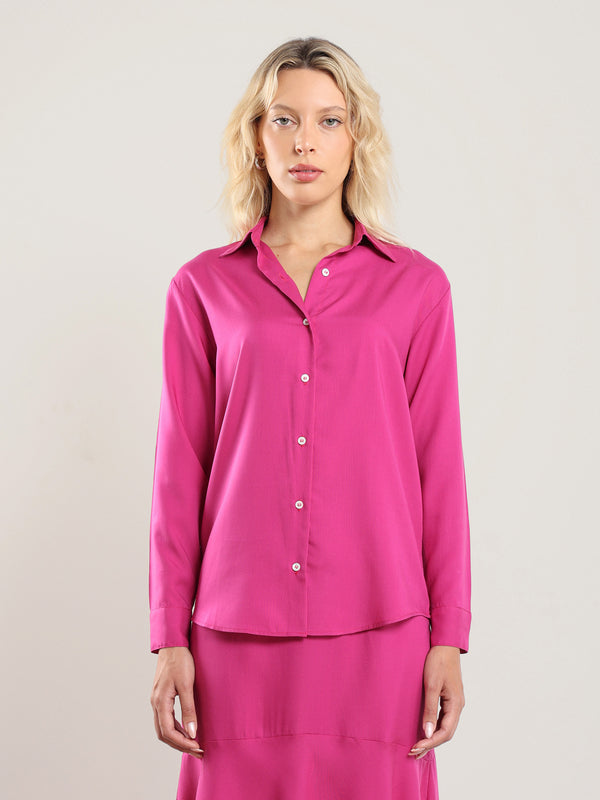 Tencel Button Up