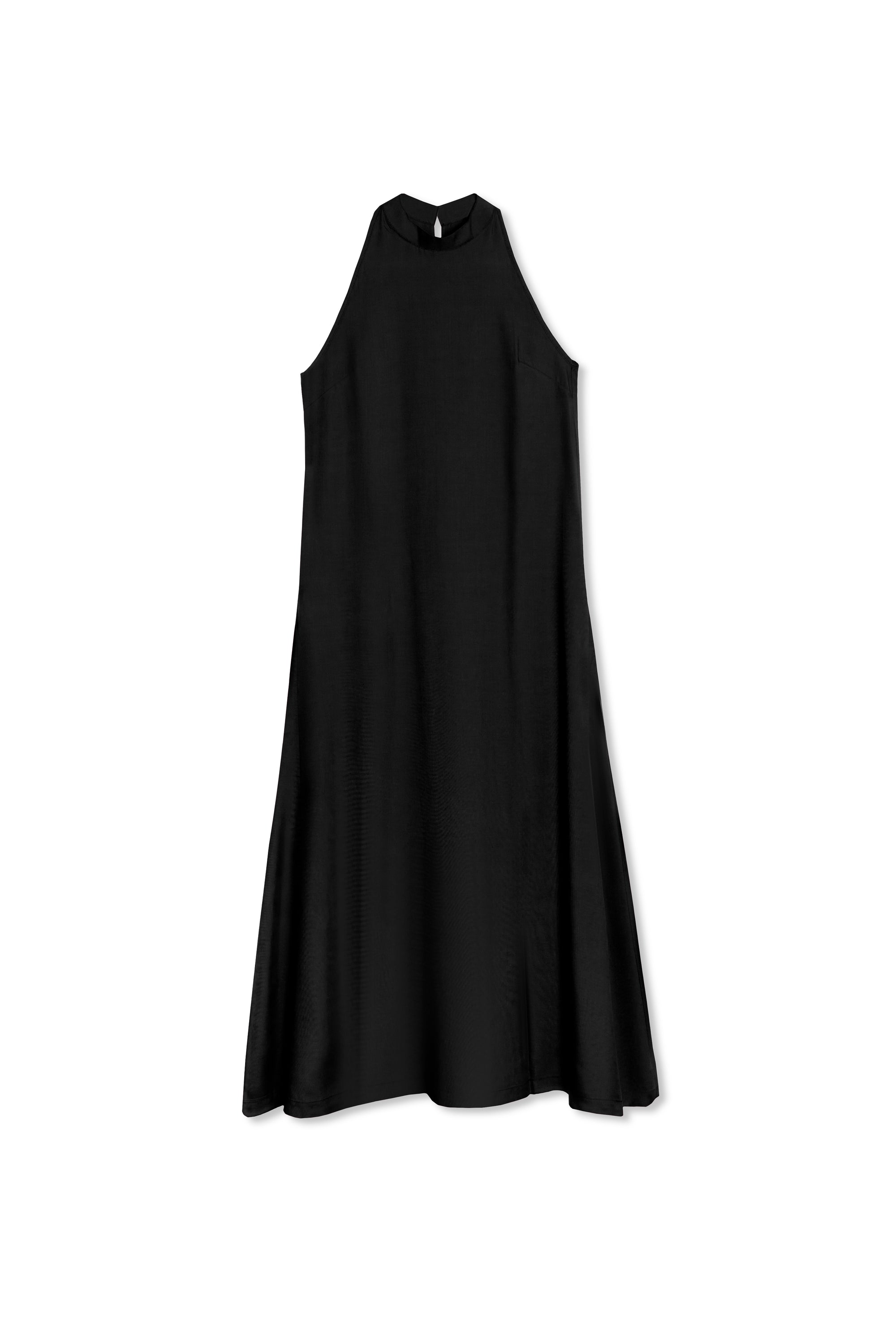 Tencel Halter Dress