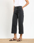 Wide Leg Cropped Jean