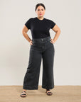 Wide Leg Cropped Jean